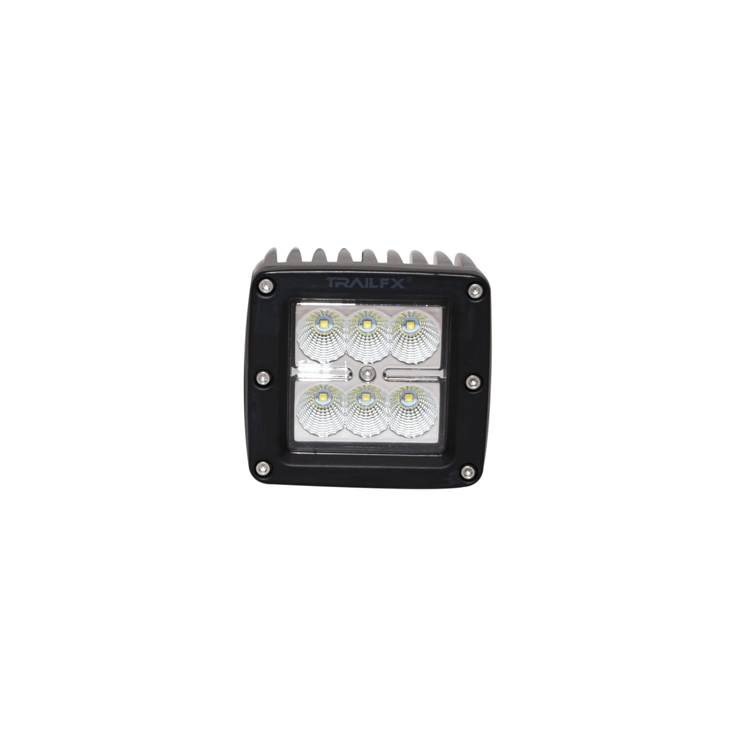 TrailFX 3X2 Square 6X3W LED Cube Light Flood Pair - 3X2CFPR