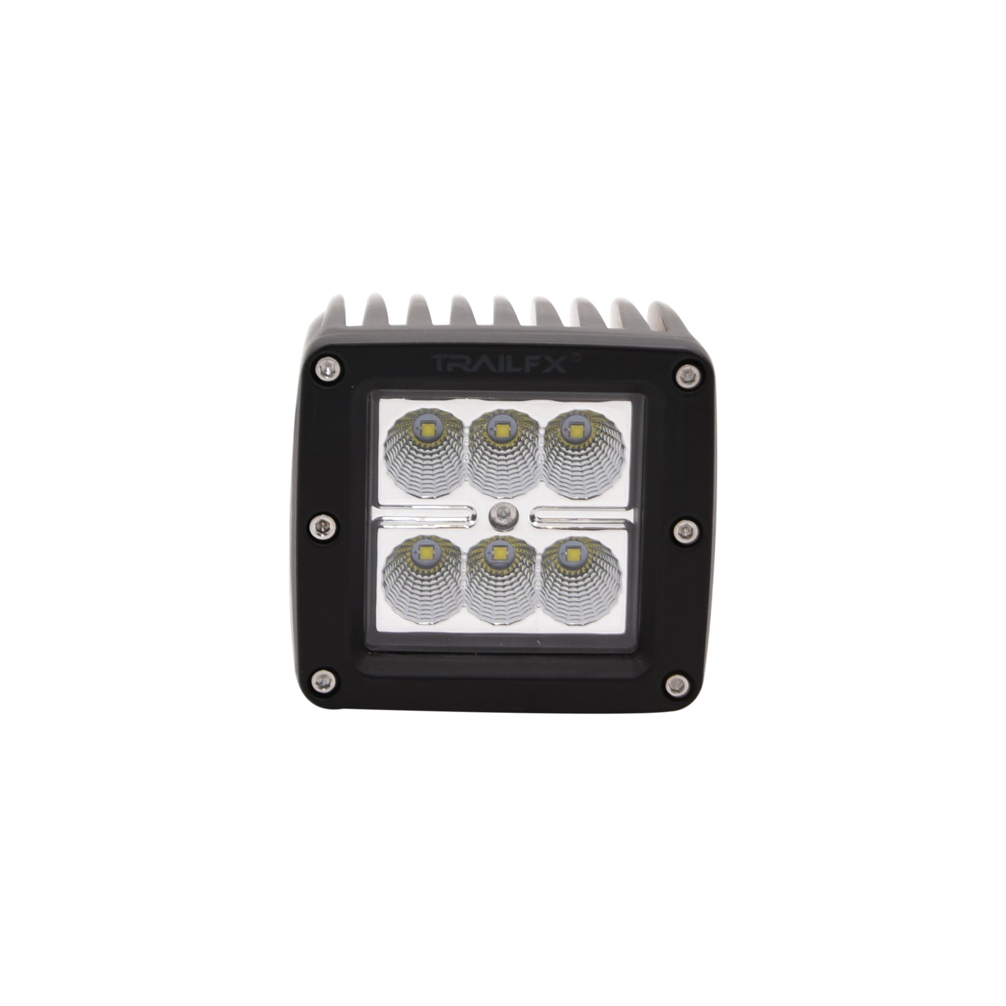 TrailFX 3X2 Square 6X3W LED Cube Light Flood Single - 3X2CF
