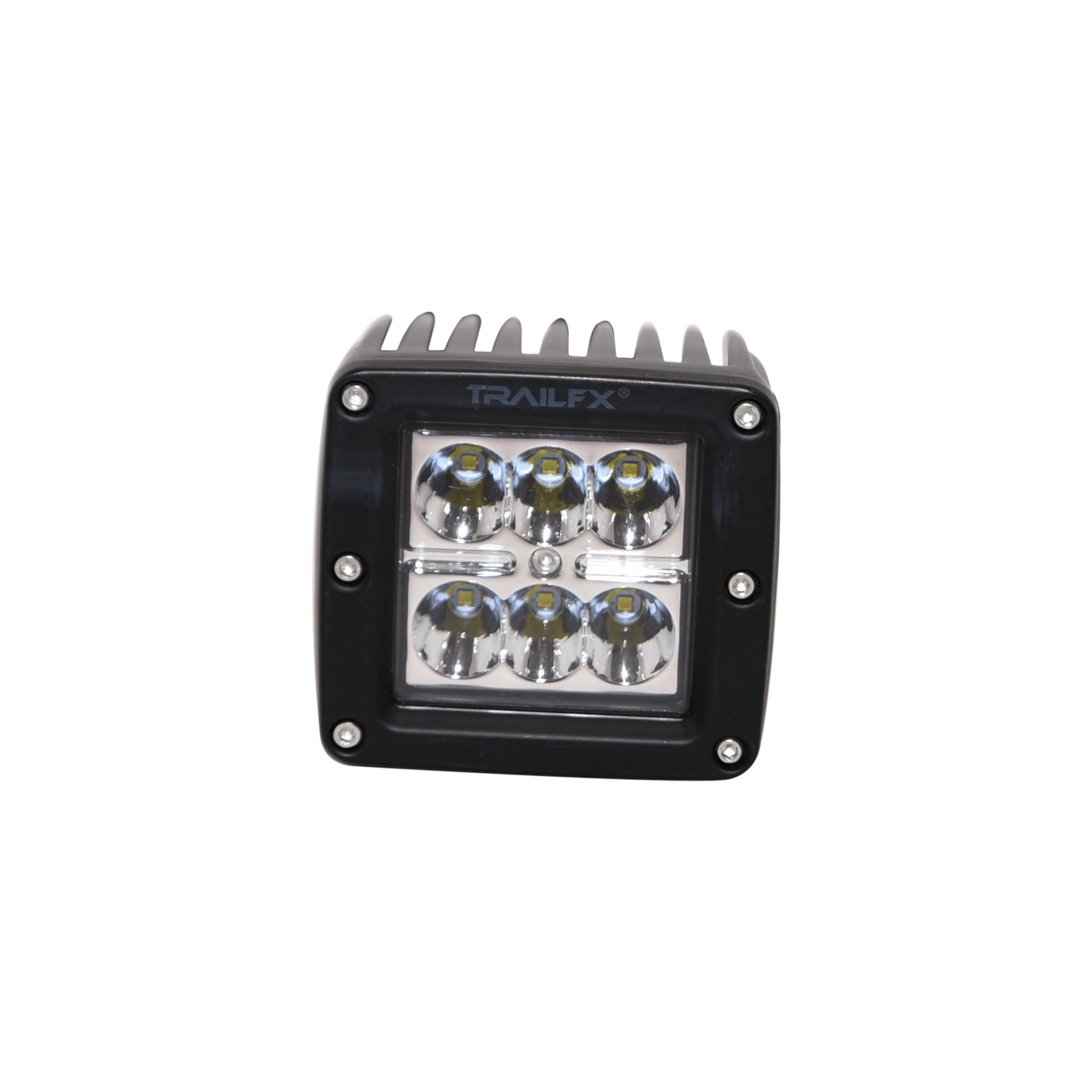 TrailFX 3X2 Square 6X3W LED Cube Light Spot Pair - 3X2CSPPR