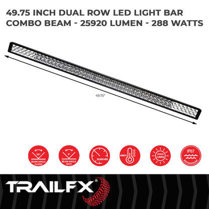 TrailFX DRS 96X3W 50" LED Light Bar Flood/Spot Combo - 50DRSCM