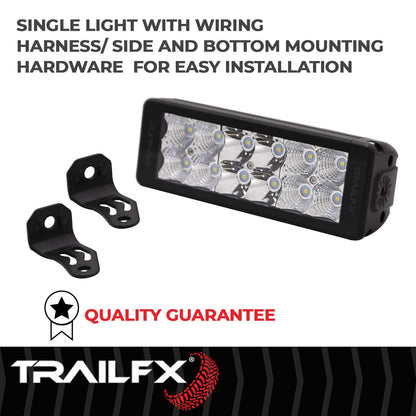 TrailFX DRS 12X1.5W 7" LED Light Bar Flood/Spot Combo - 6DRSCM