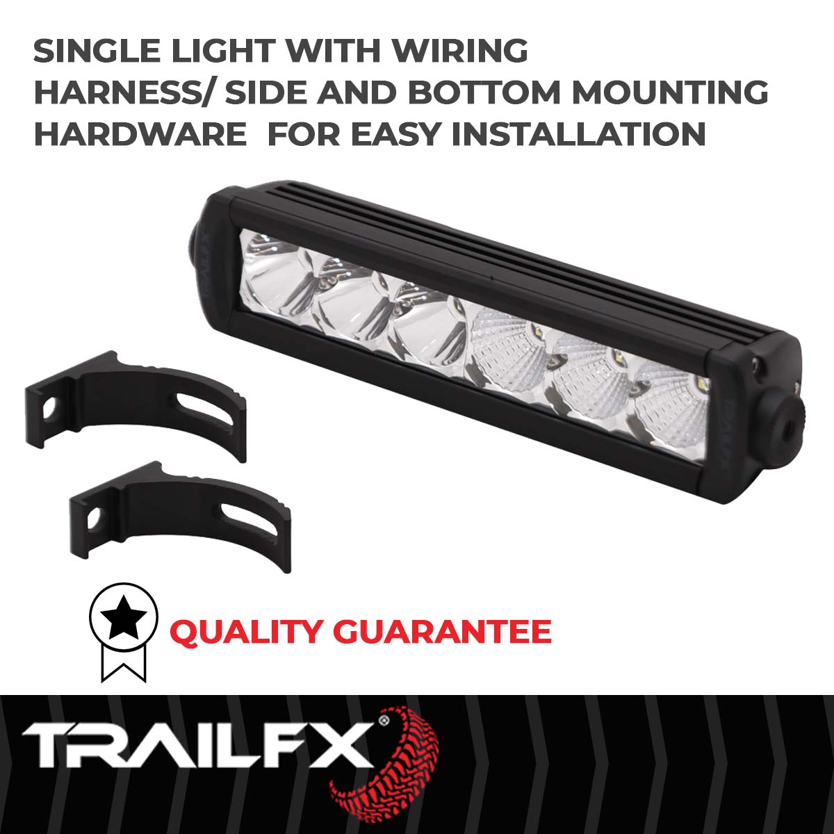 TrailFX SRS 6X5W 9" LED Light Bar Flood/Spot Combo - 9SRSCM