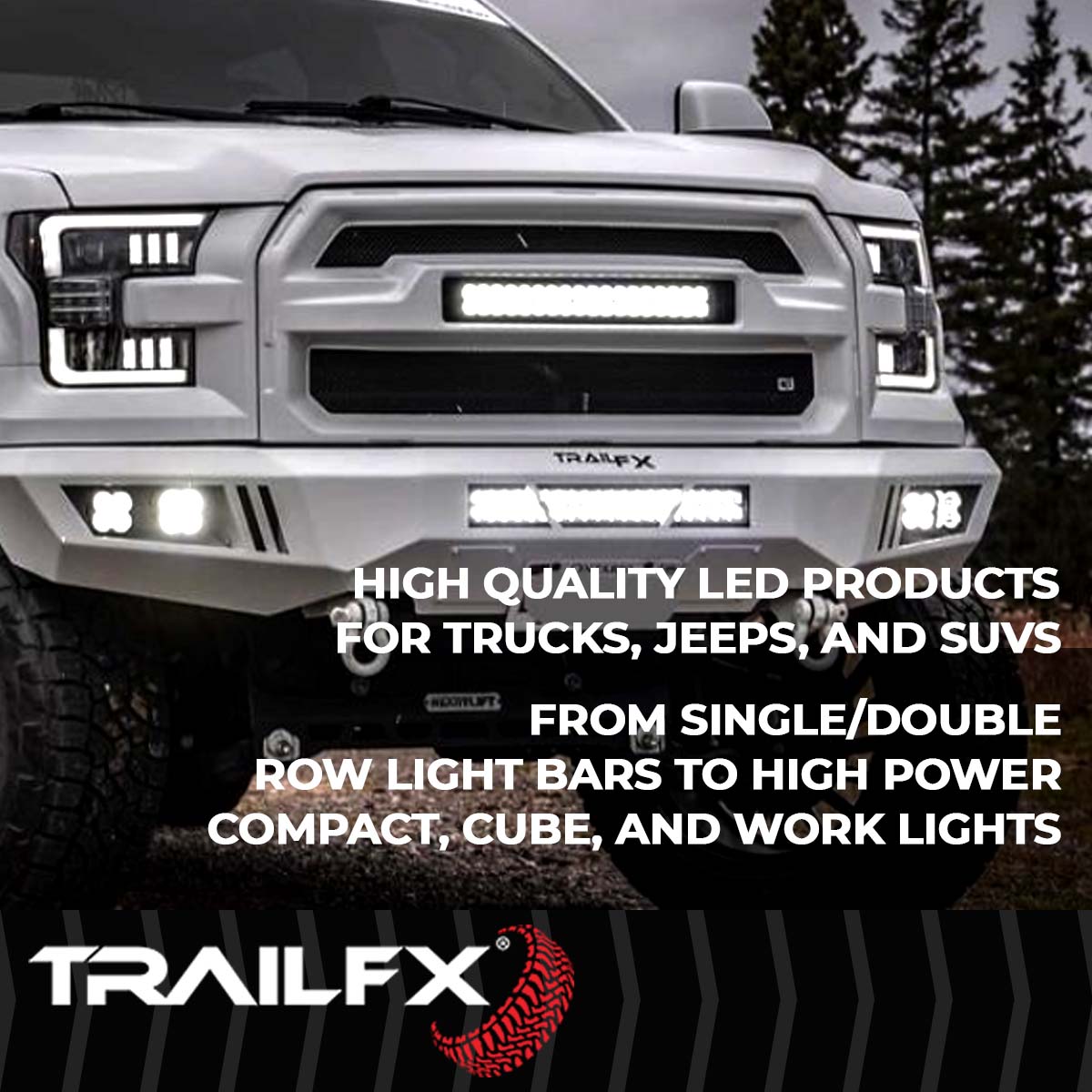 TrailFX SRS 6X5W 9" LED Light Bar Flood/Spot Combo - 9SRSCM