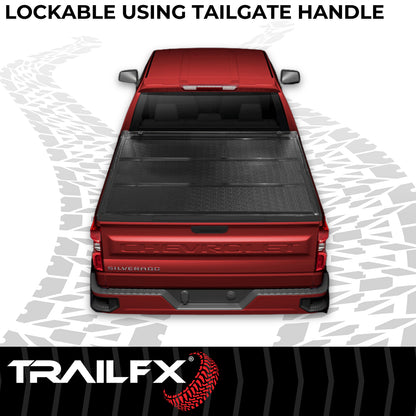 TrailFX Hard Folding Tonneau Cover For GM Colorado/Canyon 5' - TFX1534