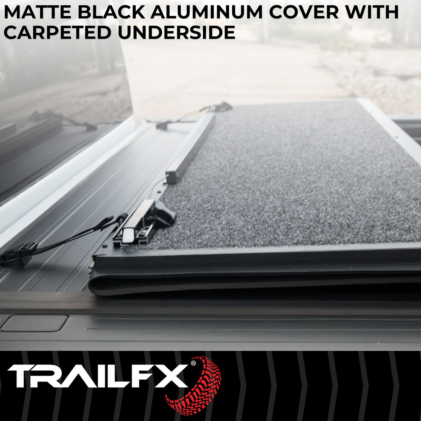 TrailFX Hard Folding Tonneau Cover For GM Colorado/Canyon 5' - TFX1701