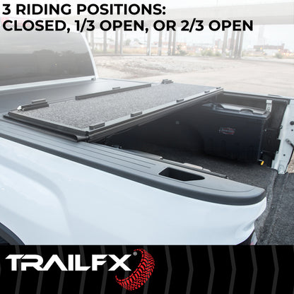 TrailFX Hard Folding Tonneau Cover For GM Colorado/Canyon 5' - TFX1701