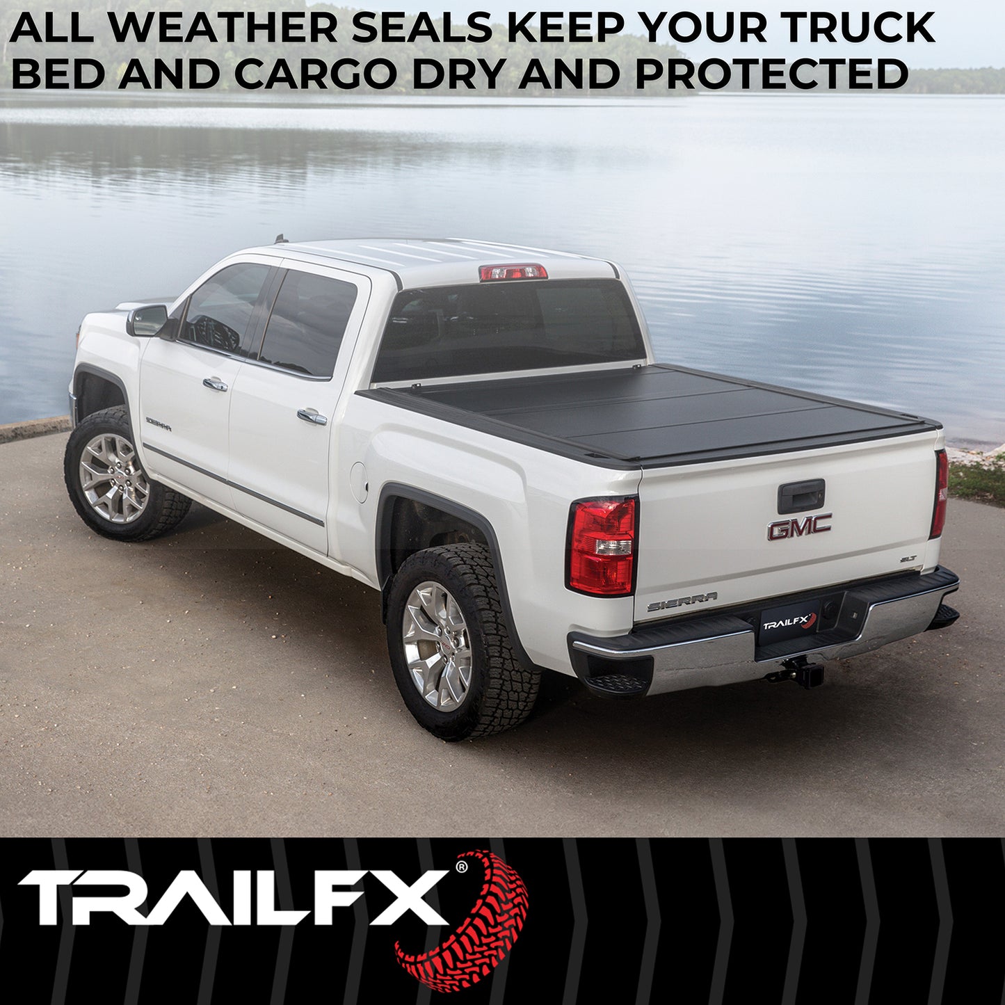 TrailFX Hard Folding Tonneau Cover For GM Colorado/Canyon 5' - TFX1701