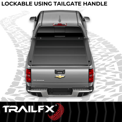 TrailFX Hard Folding Tonneau Cover For GM Colorado/Canyon 5' - TFX1701