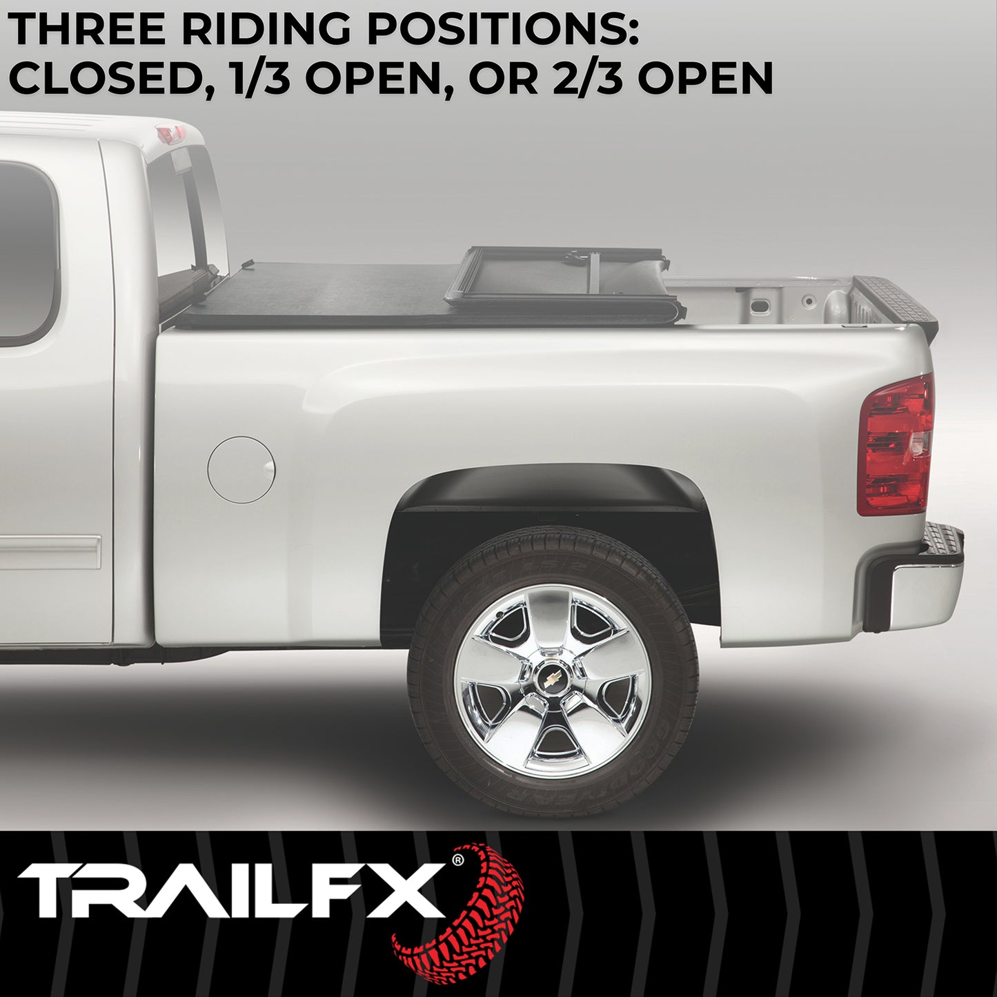 TrailFX Soft Folding Tonneau Cover For Ram 1500/1500 Classic 5.5' - TFX2001