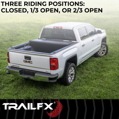 TrailFX Hard Folding Tonneau Cover For Ram 1500 6.5' - TFX2524