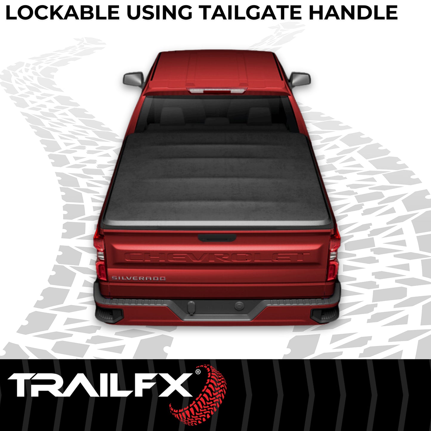 TrailFX Soft Folding Tonneau Cover For Toyota Tacoma 6' - TFX5016