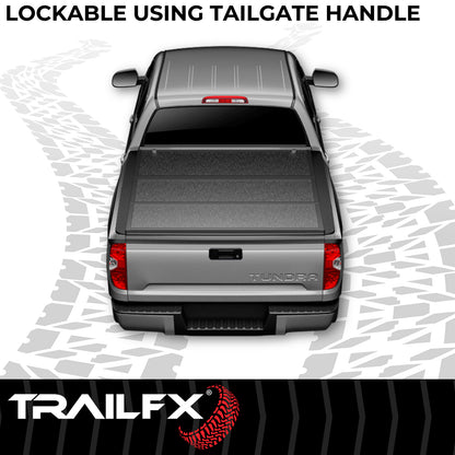 TrailFX Hard Folding Tonneau Cover For Toyota Tundra 5.5' - TFX5523