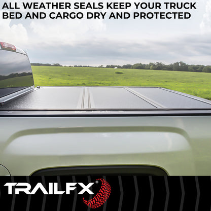 TrailFX Hard Folding Tonneau Cover For Toyota Tacoma 5' - TFX5526