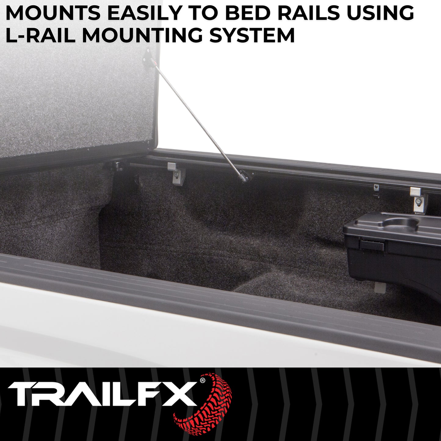 TrailFX Hard Folding Tonneau Cover For Toyota Tacoma 6' - TFX5711