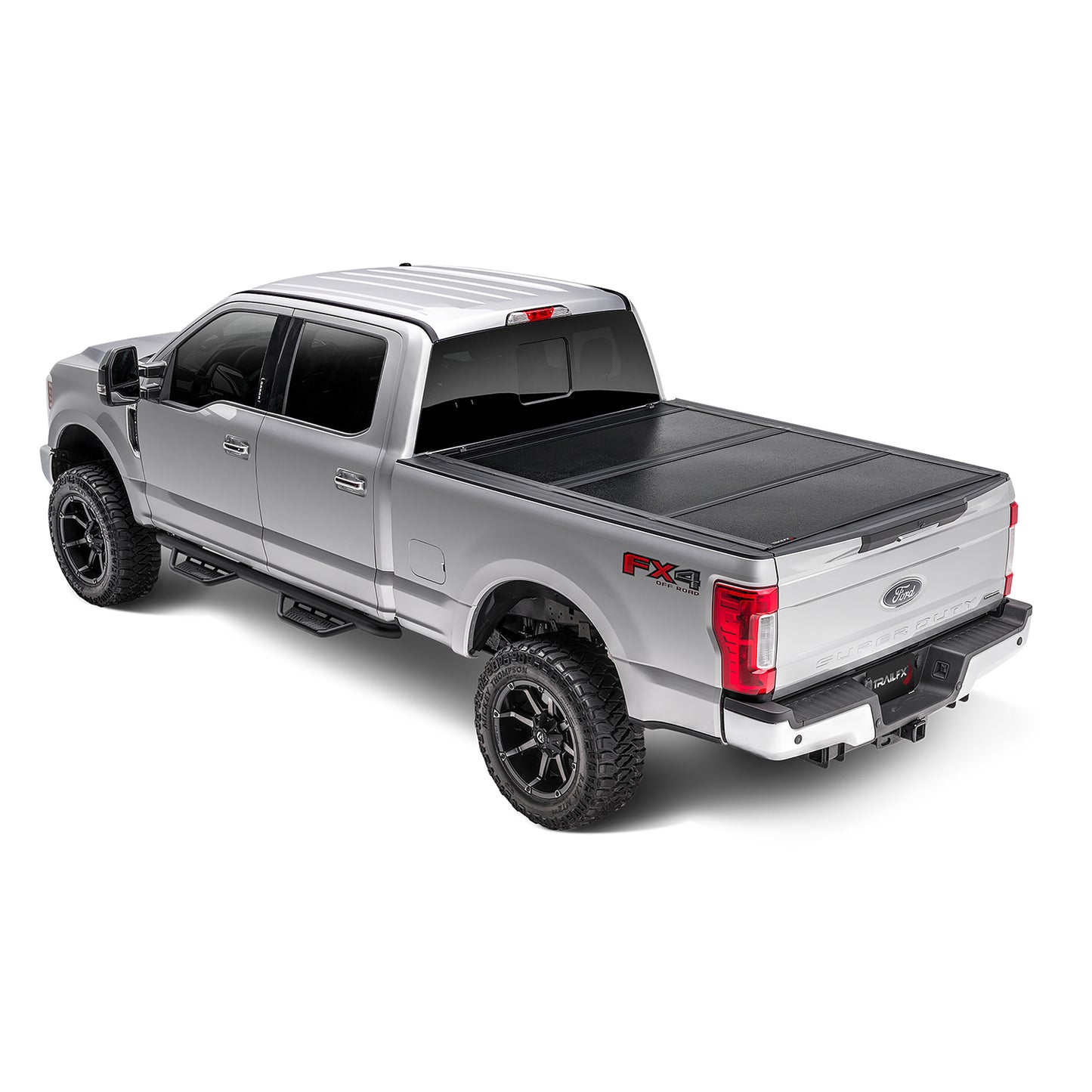 TrailFX Hard Folding Tonneau Cover For Ford F-250 Super Duty/F-350 Super Duty 6.8' - TFX8004