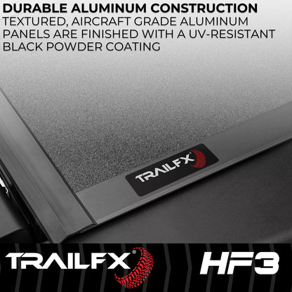 TrailFX Hard Folding Tonneau Cover For Nissan Frontier 5' - TFX8009