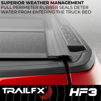 TrailFX Hard Folding Tonneau Cover For Ram 1500 5.5' - TFX8010