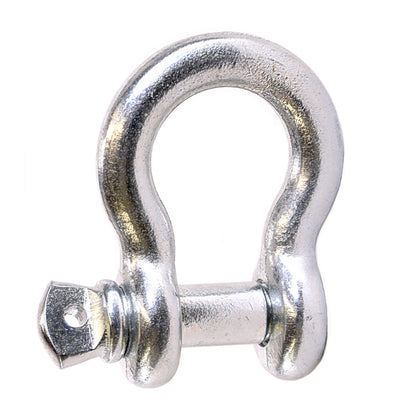 TrailFX Bumper D-Ring Shackle Single Silver - WA044