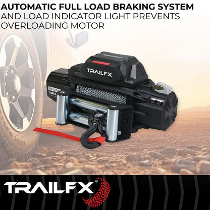 TrailFX Reflex 2.0 Steel Cable Winch 12000 Lb - WR212B