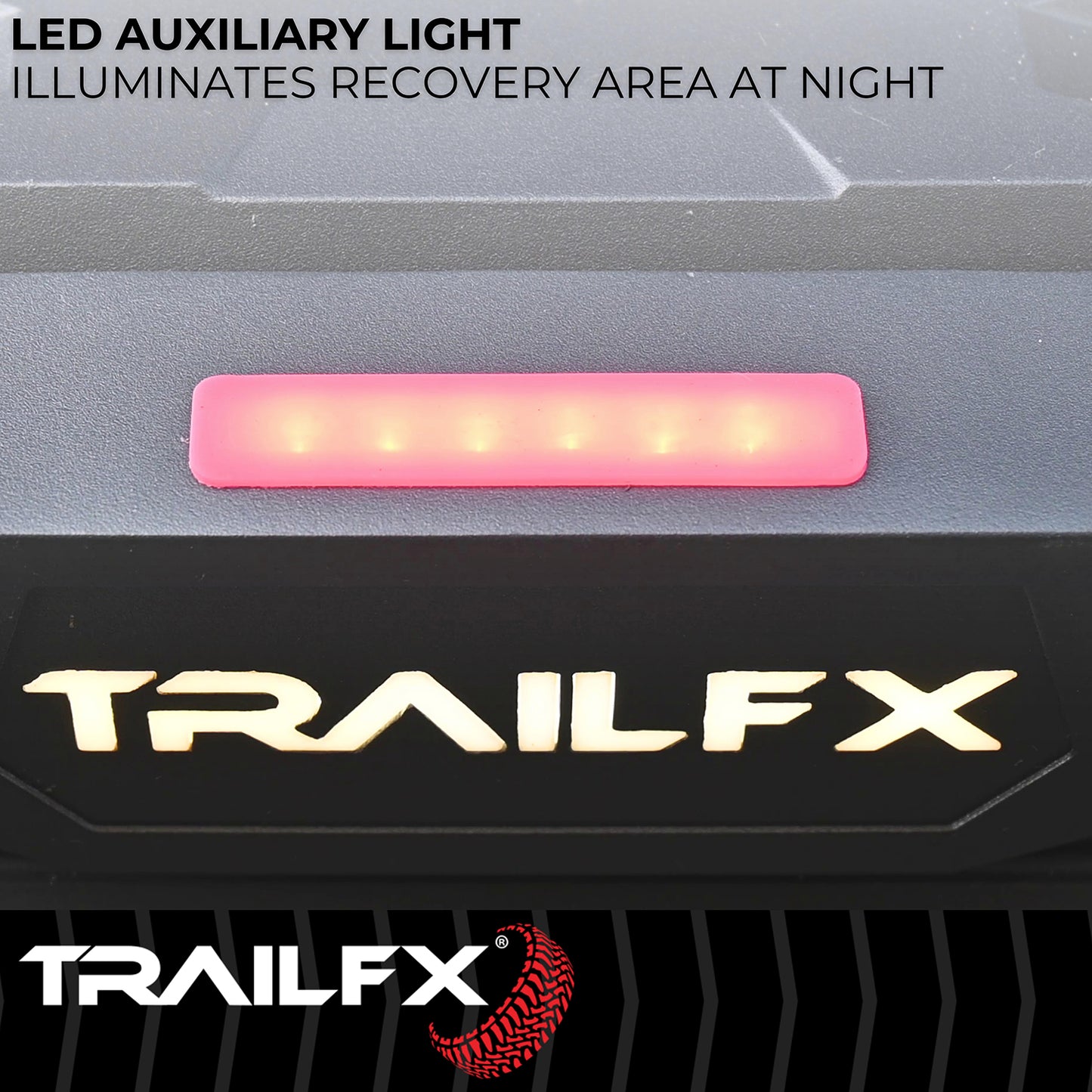 TrailFX Reflex 2.0 Synthetic Rope Winch 9500 Lb - WRS295B
