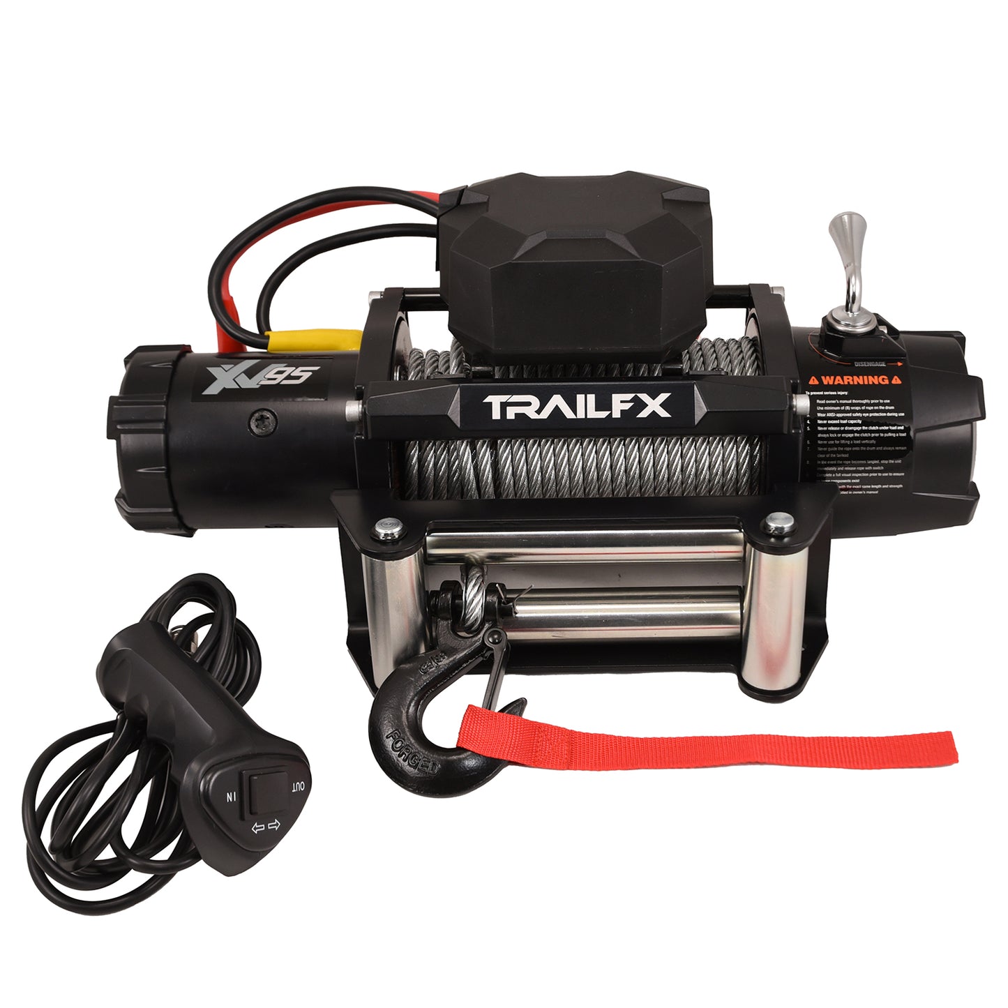 TrailFX Reflex 2.0 Steel Cable Winch 9500 Lb - WXV95B