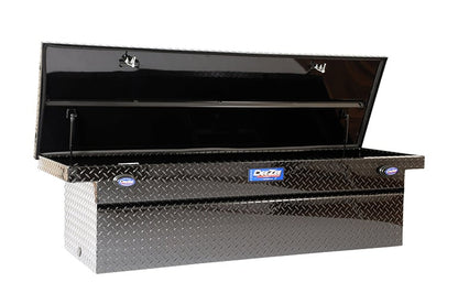 Dee Zee Crossover Tool Box - Blue Label - 70-in - Low Profile Lid - Black