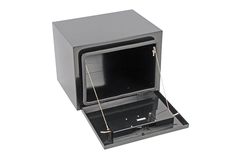 Dee Zee Tool Box - HD Underbed Black Steel - 24-in L x 18-in W x 18-in H