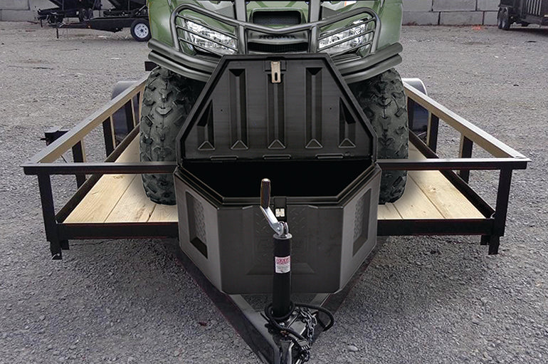 Dee Zee Poly Triangle Trailer Tool Box - 6 cu. ft.