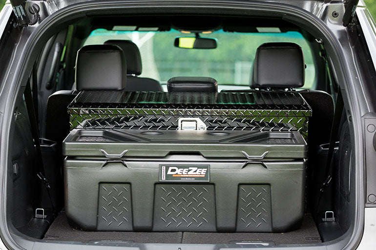 Dee Zee Poly Tool Box - Specialty Utility Chest - 35-in x 14-in x 13-in - 3.6 cu. ft.