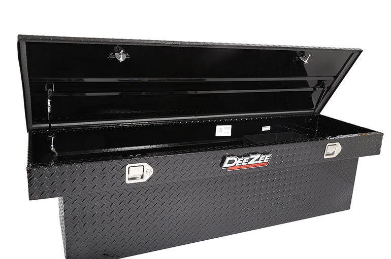 Dee Zee Crossover Tool Box - Red Label - 70-in - Standard Lid - Deep - Black