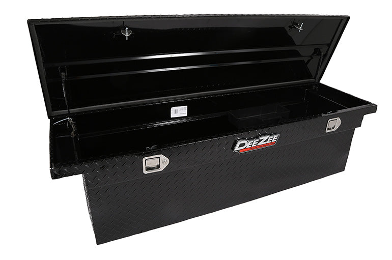 Dee Zee Crossover Tool Box - Red Label - 70-in - Low Profile Lid - Deep - Black