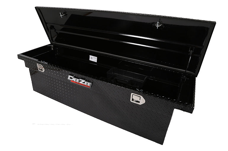 Dee Zee Crossover Tool Box - Red Label - 70-in - Low Profile Lid - Deep - Black
