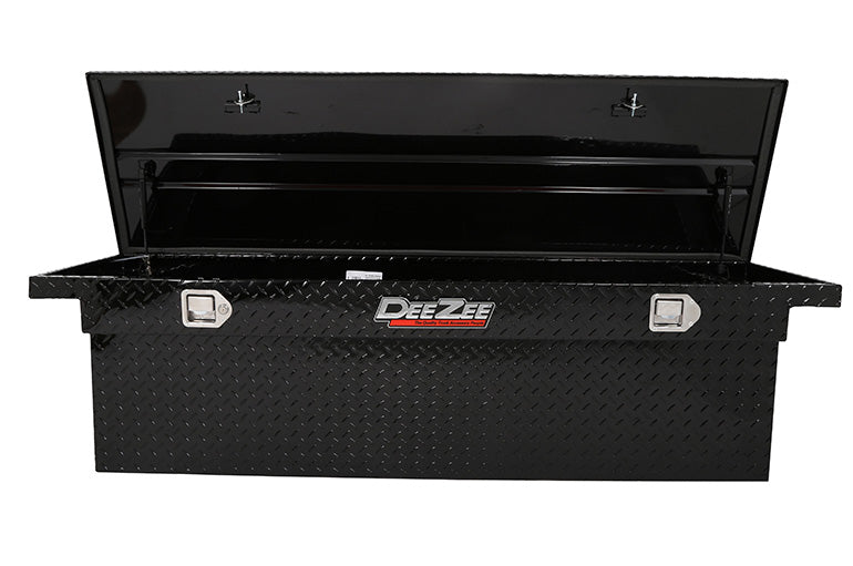 Dee Zee Crossover Tool Box - Red Label - 70-in - Low Profile Lid - Deep - Black