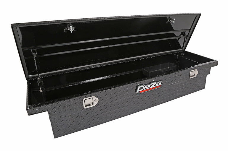 Dee Zee Crossover Tool Box - Red Label - 70-in - Low Profile Lid - Black