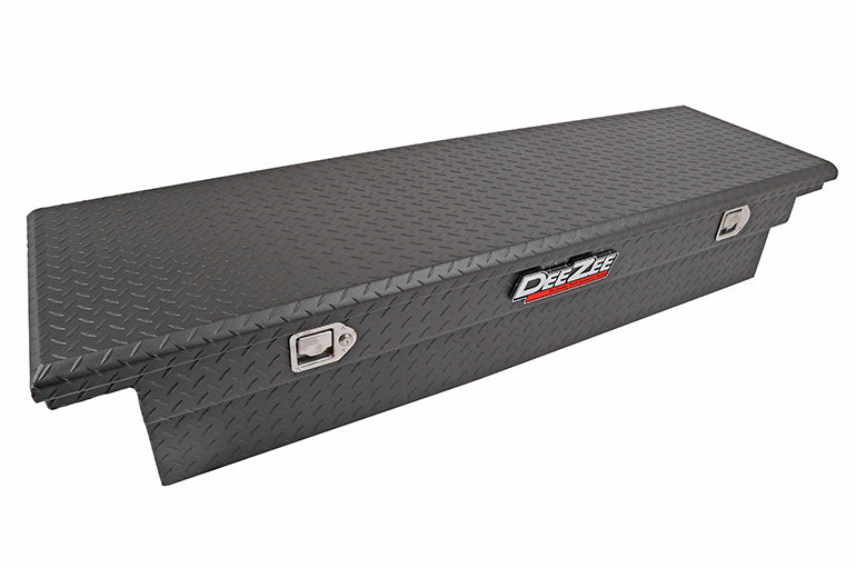 Dee Zee Crossover Tool Box - Red Label - 70-in - Low Profile Lid - Textured Black