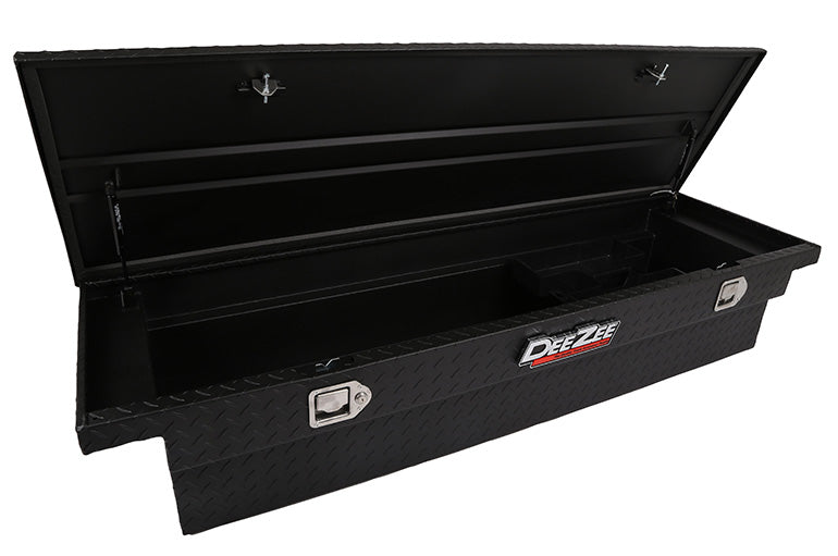 Dee Zee Crossover Tool Box - Red Label - 70-in - Low Profile Lid - Textured Black