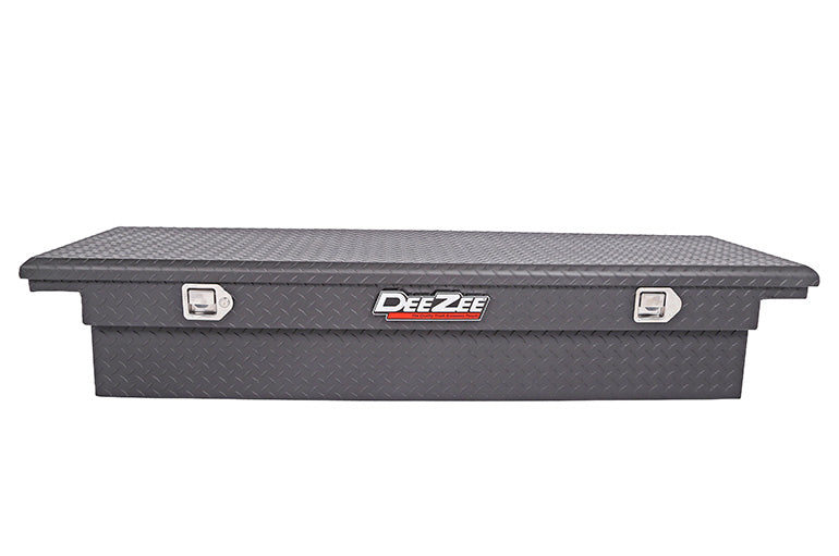 Dee Zee Crossover Tool Box - Red Label - 70-in - Low Profile Lid - Textured Black
