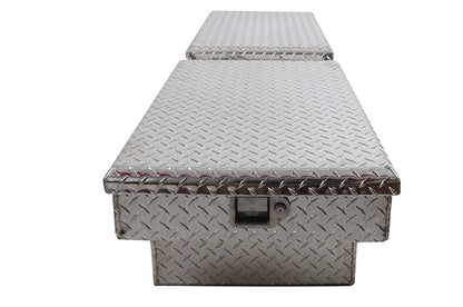 Dee Zee Crossover Tool Box - Red Label - 70-in - Gull Wing - Aluminum