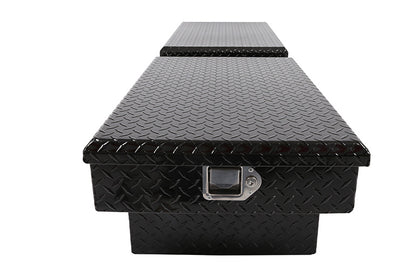 Dee Zee Crossover Tool Box - Red Label - 70-in - Gull Wing - Black