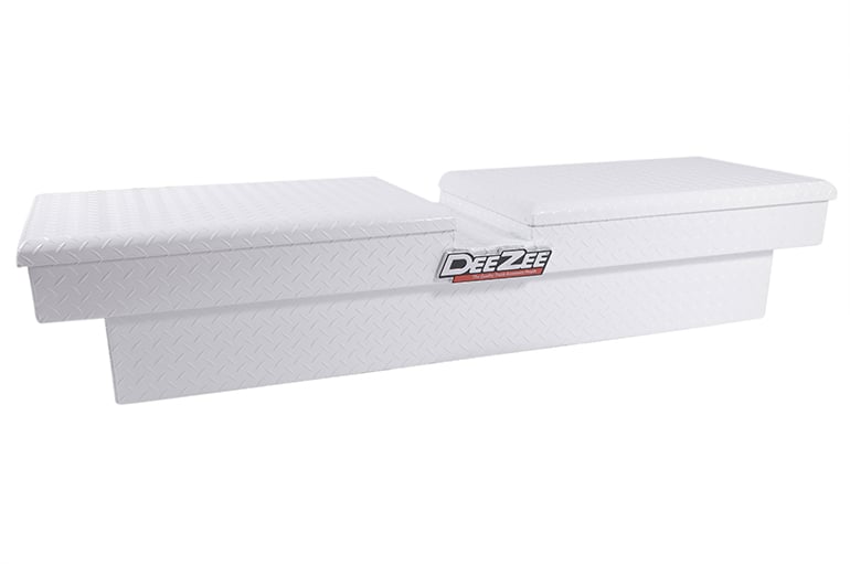 Dee Zee Crossover Tool Box - Red Label - 70-in - Gull Wing - White
