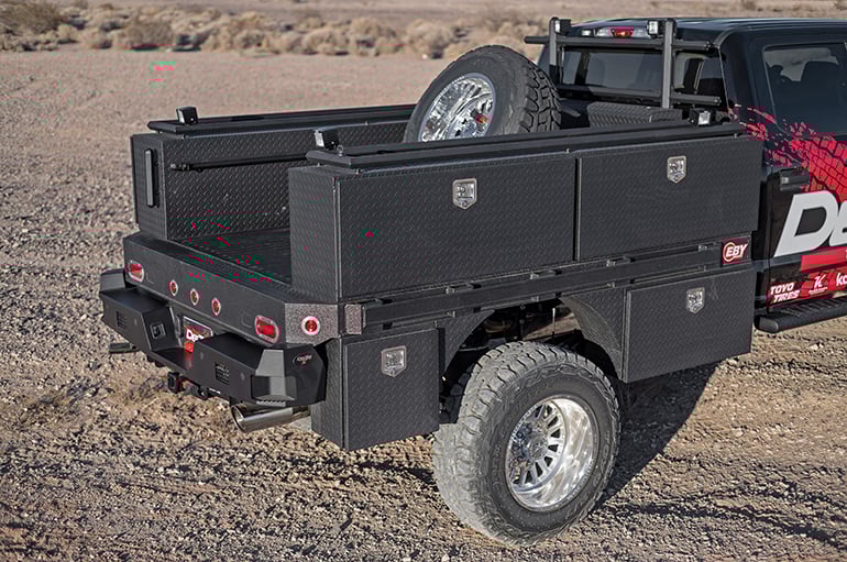 Dee Zee Tool Box - Specialty Topsider Black BT Alum