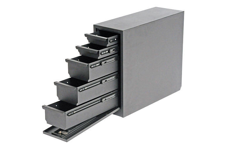 Dee Zee Tool Box - Wheel Well Box With Drawers (Steel)