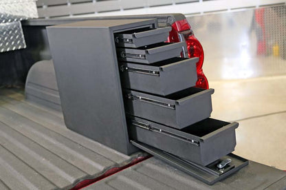 Dee Zee Tool Box - Wheel Well Box With Drawers (Steel)