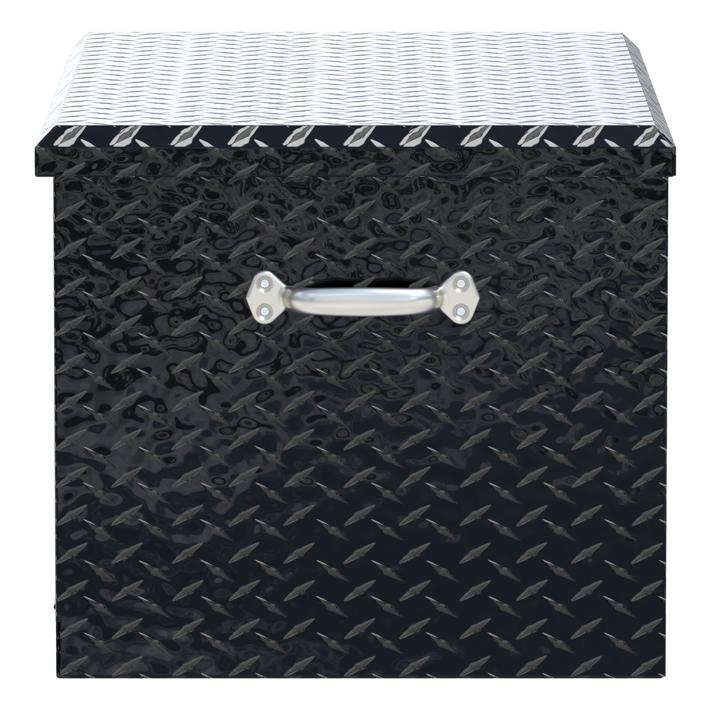UWS 38-in Utility Chest Box with Drawers Gloss Black Aluminum - TBC-38-DS-BLK