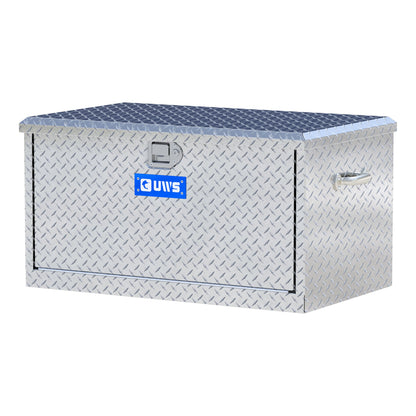 UWS 38-in Utility Chest Box with Drawers Bright Aluminum - TBC-38-DS