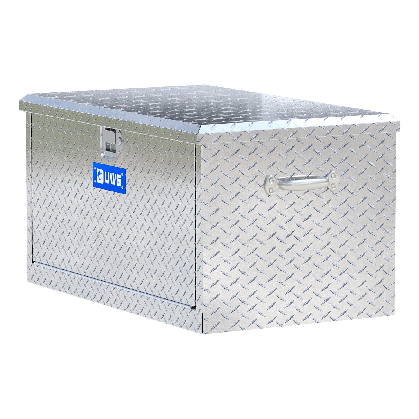 UWS 38-in Utility Chest Box with Drawers Bright Aluminum - TBC-38-DS