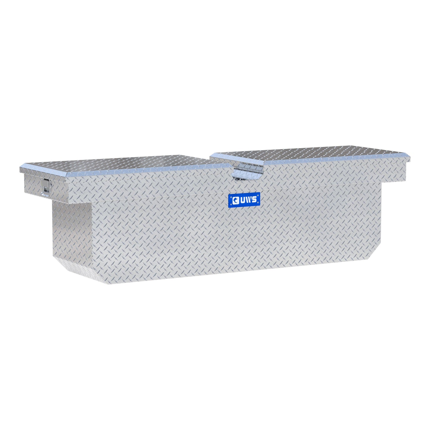 UWS Crossover Tool Box - 72-in - Standard Profile - Single Lid - Deep Tub - Bright Aluminum - TBD-72