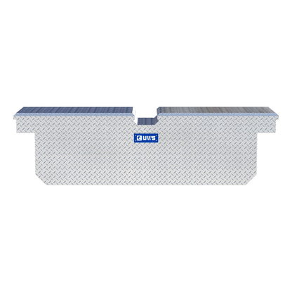 UWS Crossover Tool Box - 72-in - Standard Profile - Single Lid - Deep Tub - Bright Aluminum - TBD-72