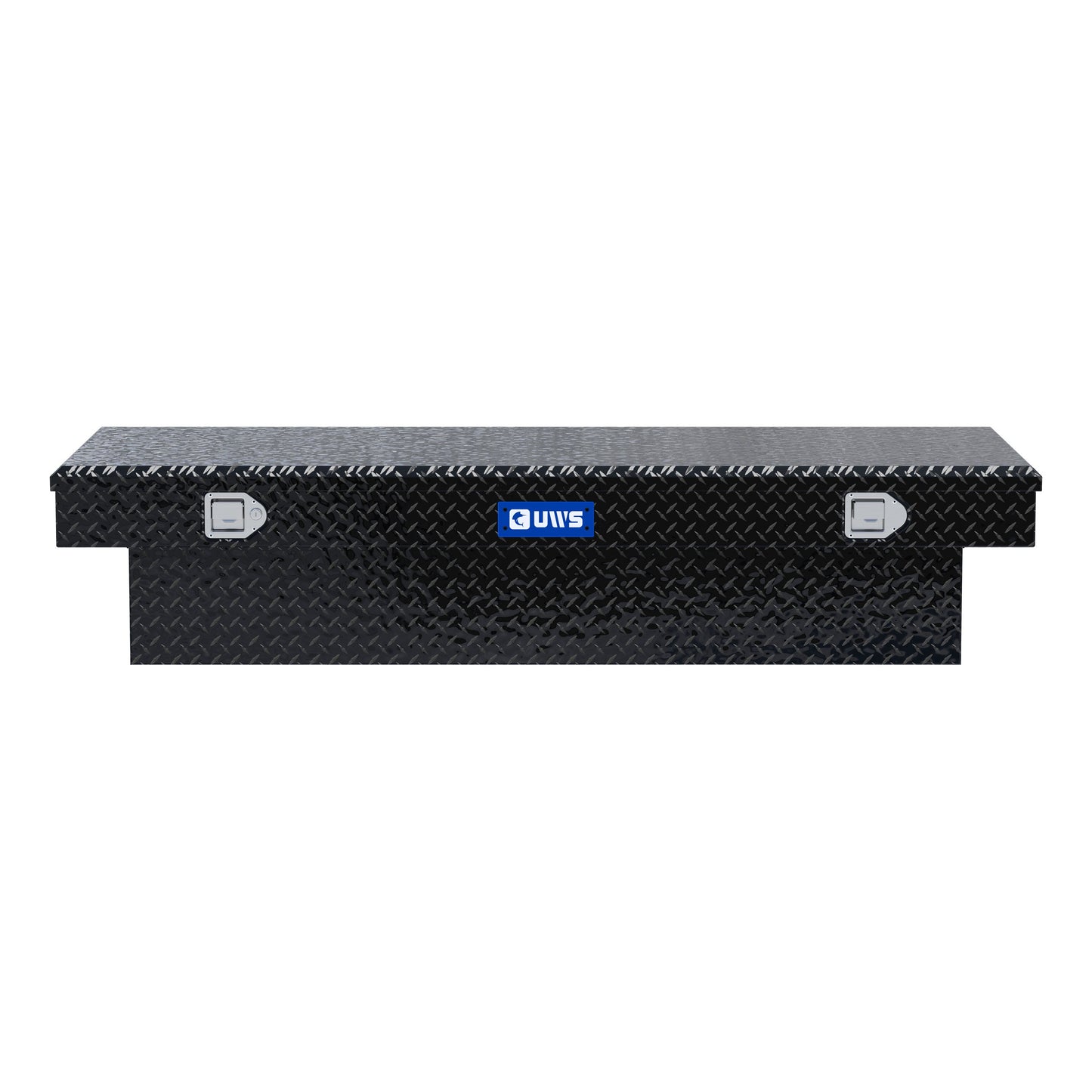 UWS Crossover Tool Box - 69-in - Standard Profile - Single Lid - Standard Extra-Wide Tub - Gloss Black - TBS-69-LBTA-BLK