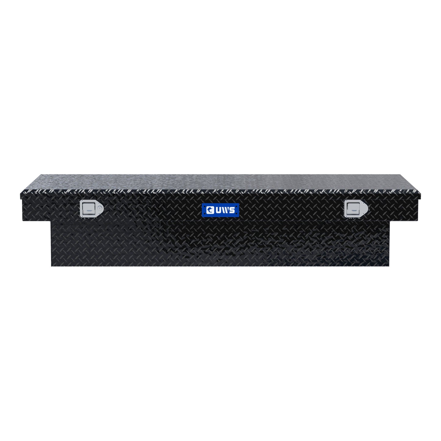 UWS Crossover Tool Box - 72-in - Standard Profile - Single Lid - Standard Extra-Wide Tub - Gloss Black - TBS-72-LBTA-BLK